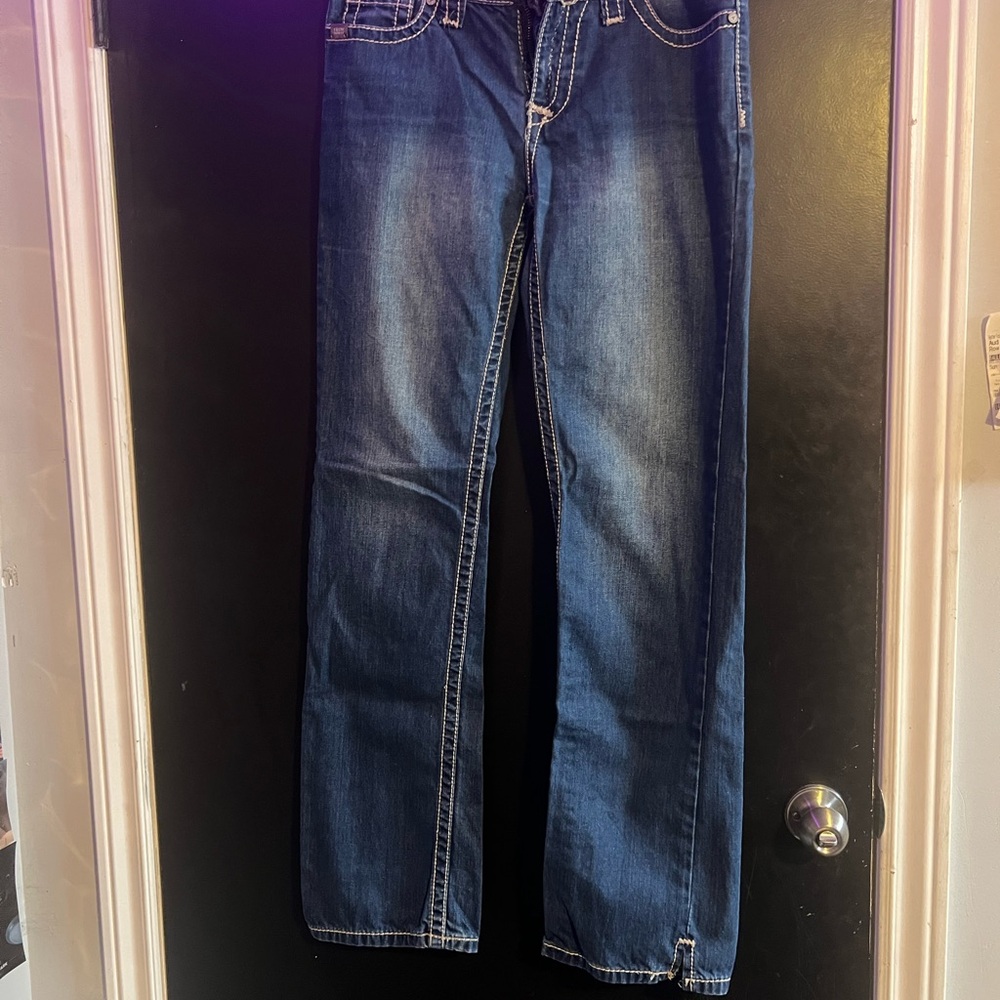 Stylish Bootcut Blue Jeans for women